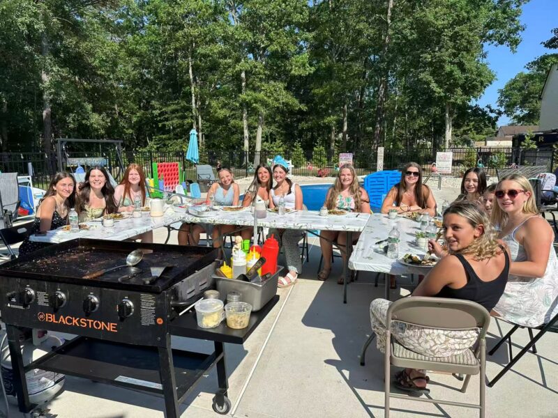 Hibachi Chef Cooking On-Site