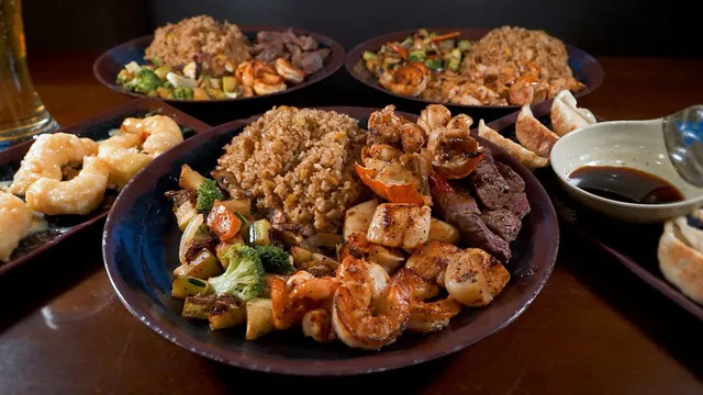 Outdoor Hibachi Cooking